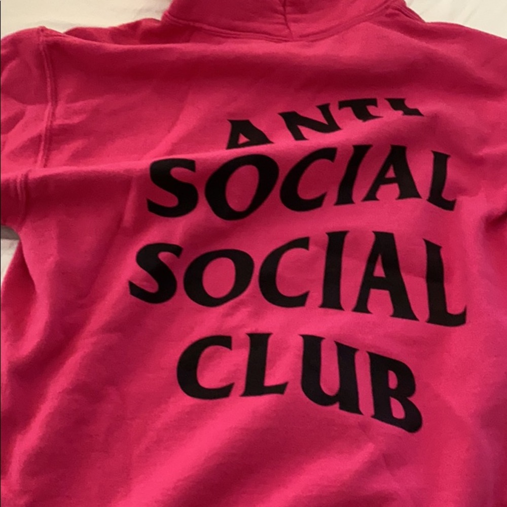 Lowest price on Poshmark - Anti social club hoodie